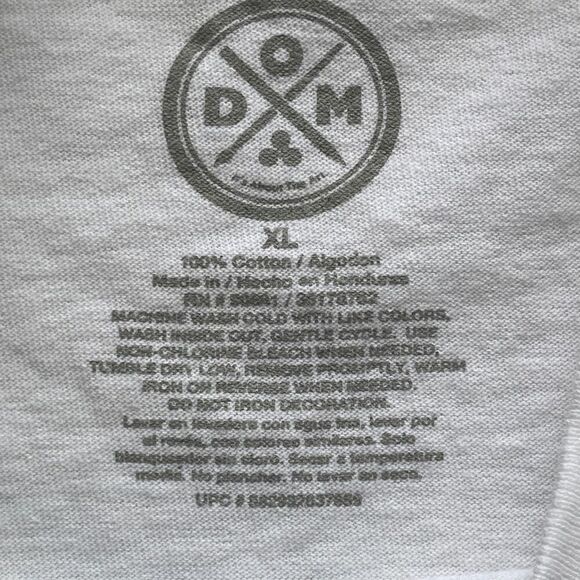 DOM Humor Men's You Dropped This Graphic T-Shirt White XL - Picture 5 of 6